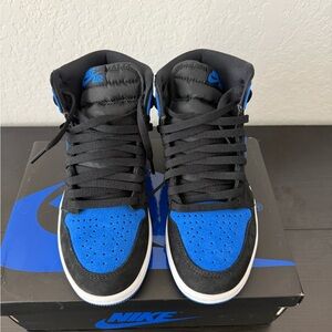 Nike Air Jordan 1 Retro High OG Black Royal Blue White